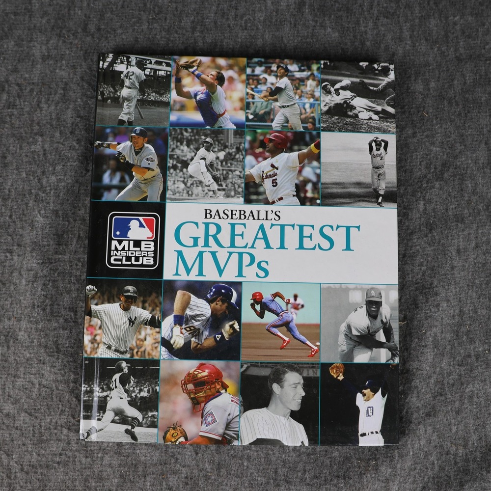 Baseball's Greatest MVPs Phil Rogers HC MLB Insiders Club Dust Jacket 2008